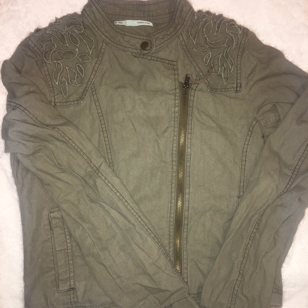 Olive green jacket